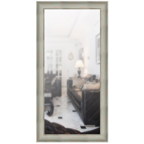 фото Зеркало в широкой раме 40 x 80 см, модель p045074 аурита