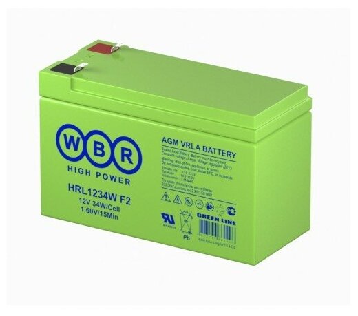 Аккумуляторная батарея WBR HRL1234W F2