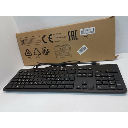 Клавиатура HP проводная стандарт 803181/251 USB