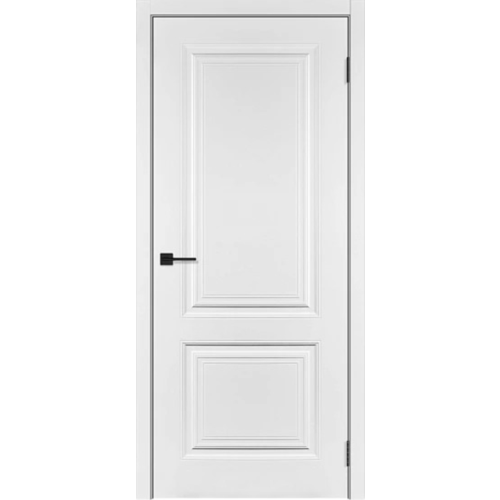 Межкомнатная дверь СК-2, цвет Белый матовый, полотно Глухое, покрытие Vinyl,2000х600, толщина 38мм Комплект: полотно, доборы, короба и наличники.