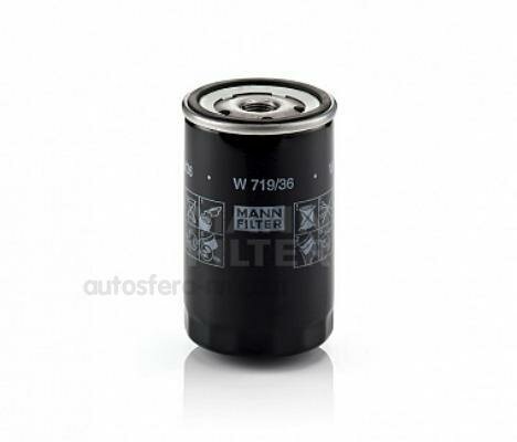 MANN FILTER W71936 Фильтр масляный MANN-FILTER W 719/36