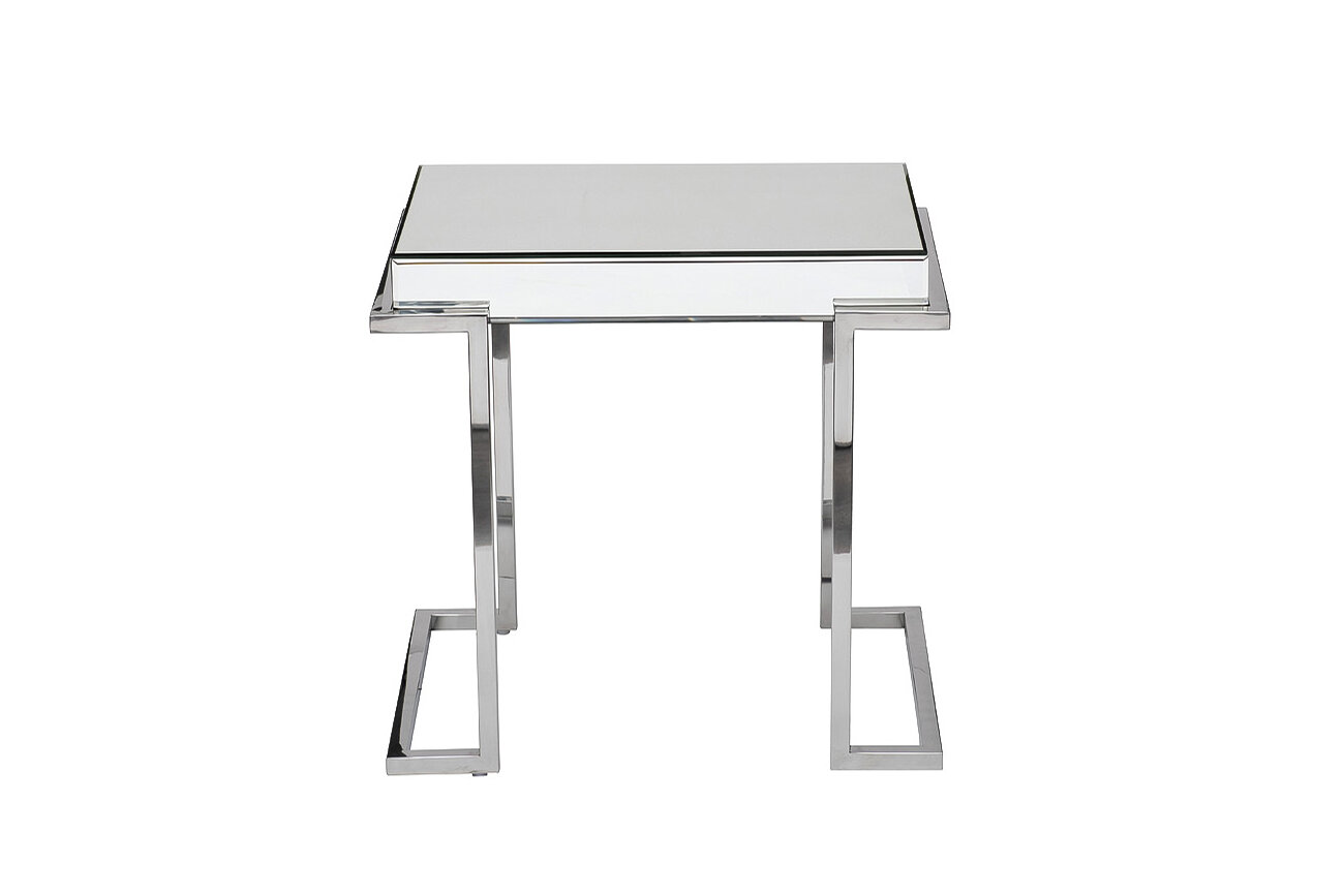 фото Столик журнальный зеркальный/хром KFG130