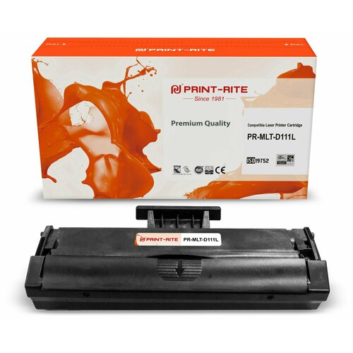 Print-Rite PR-MLT-D111L картридж лазерный (Samsung MLT-D111L - SU801A) черный 1800 стр