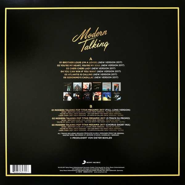 Компакт-Диски, Sony Music, MODERN TALKING - Back For Gold – The New Versions (CD) Медиа - фото №2