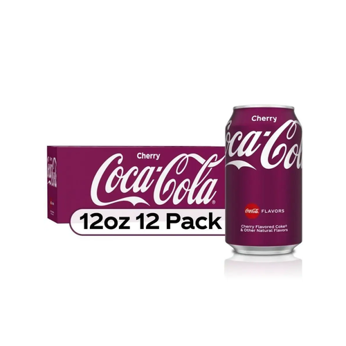 фото Газированный напиток coca-cola cherry (кока-кола черри) сша, 0.355 л. 12шт