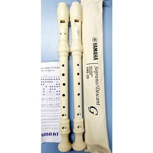 Блок-флейта сопрано Smart HY-26G WH (аналог Yamaha YRS-23)