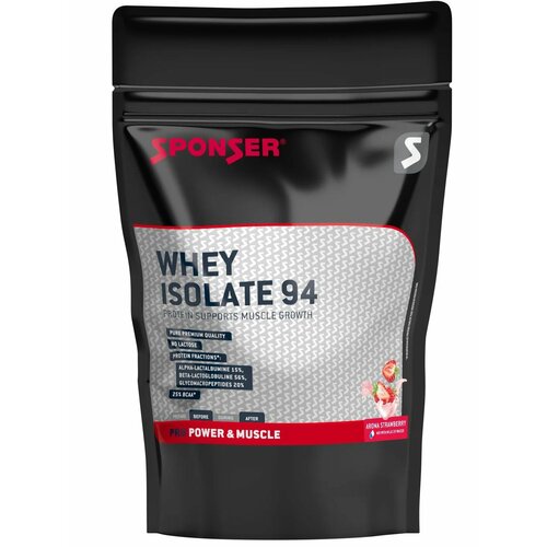 Изолят протеина SPONSER WHEY ISOLATE 94 CFM 1500 г, Клубника