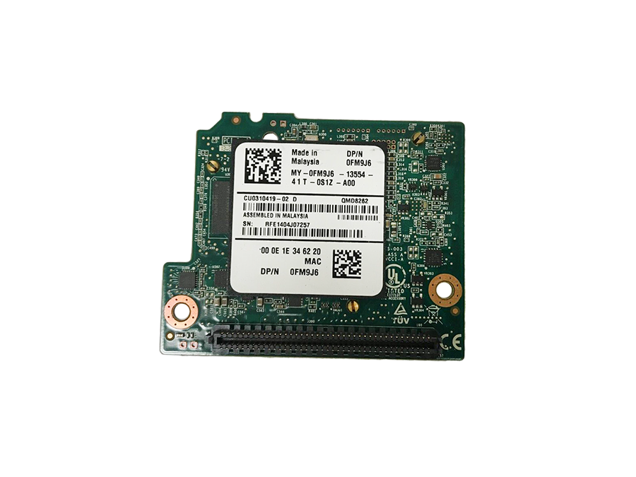 Активатор сетевой карты Dell QLogic QMD8262 Dual Port 10GB Mezzanine Card 0FM9J6 FM9J6