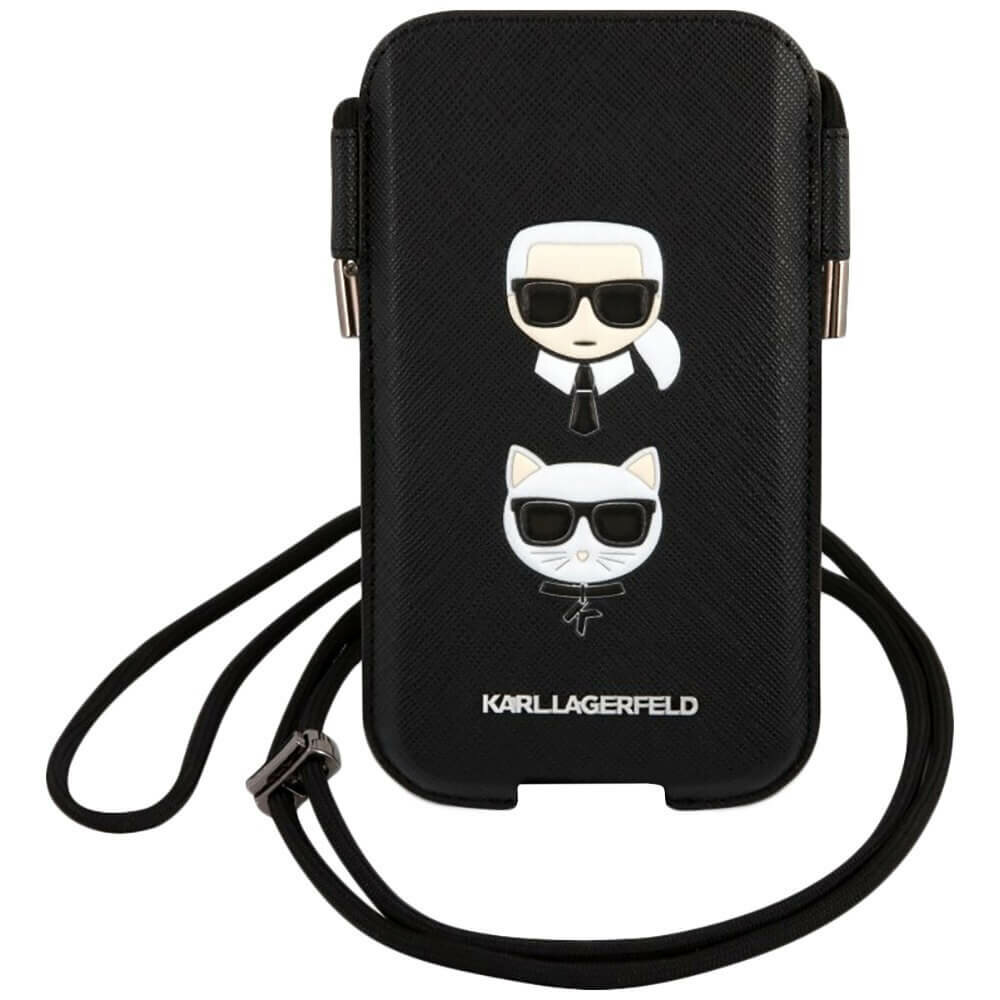 Чехол Karl Lagerfeld L size, черный (KLHCP12LOPHKCK)