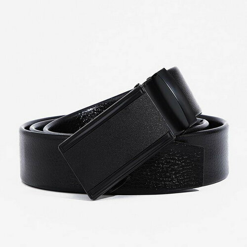 фото Ремень сима-ленд, размер 120, черный сима-лэнд