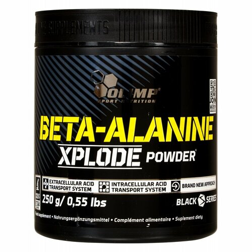 Beta-Alanine Xplode, 250 г, Orange / Апельсин аминокислоты отдельные vplab beta alanine 90 капсул