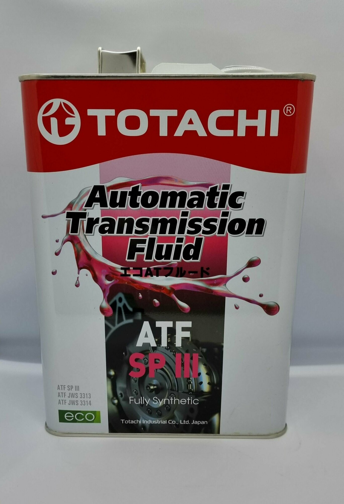 Жидкость для АКПП TOTACHI ATF SPIII, 1 л - фото №13