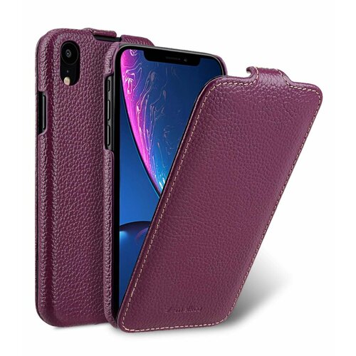 Кожаный чехол Melkco для Apple iPhone X/XS - Jacka Type - сиреневый