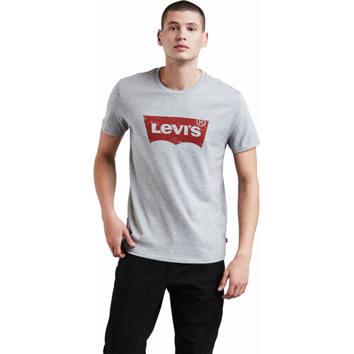 Футболка Levi's, размер M, серый