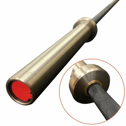 фото Гриф проф. д50 мм, макс. нагрузка 227кг, д. стержня 28мм, чёрн. оксид. покрытие (б/замков) dfc