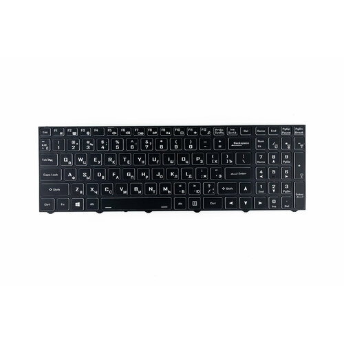 клавиатура для ноутбука dns clevo p651 черная с рамкой с подсветкой Клавиатура для ноутбука DNS Clevo PB50 PB70 с подсветкой p/n: 6-80-N15Z3-01A-1 CVM18H930094301