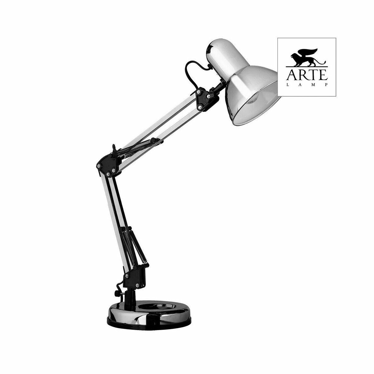 Лампа офисная Arte Lamp Junior A1330LT-1CC, E27, 40 Вт, серый - фотография № 8