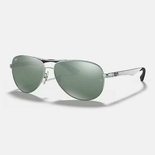 фото Солнцезащитные очки ray-ban rb8313-003/40/61-13, серый, серебряный