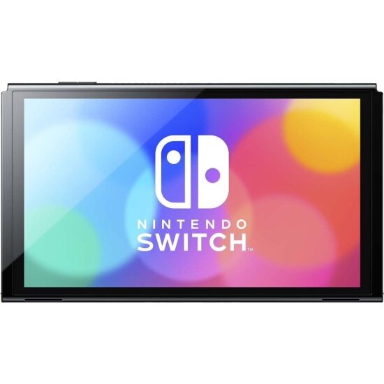 Игровая приставка Nintendo Switch OLED-модель, неоновая красно-синяя