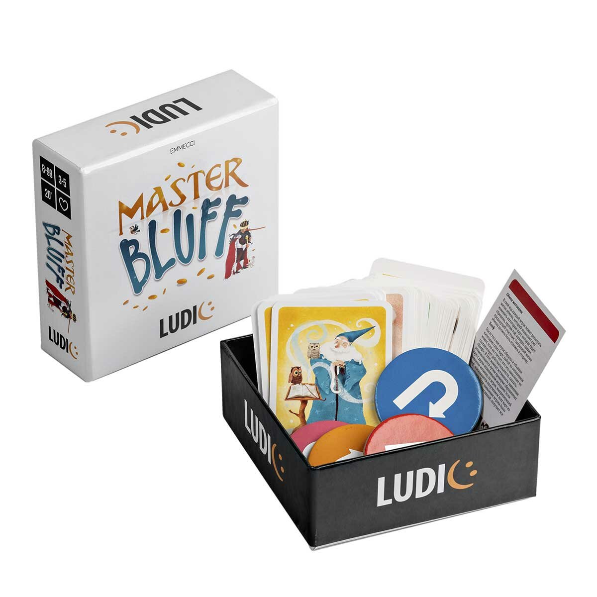 Кочная настольная игра LIDIC Мастер блефа, MU27460 LUDIC - фото №4