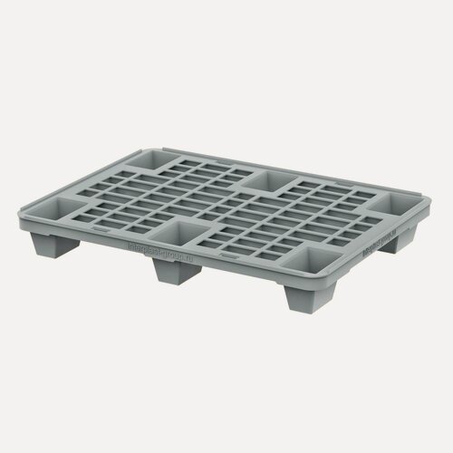 Изображение товара Поддон пластиковый на ножках 800х600х140 мм, серый