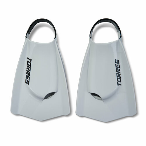 Ласты для бассейна профессиональные TorreS F03, Swf032404gr, размер EU 44-45 (XL), серо-черный