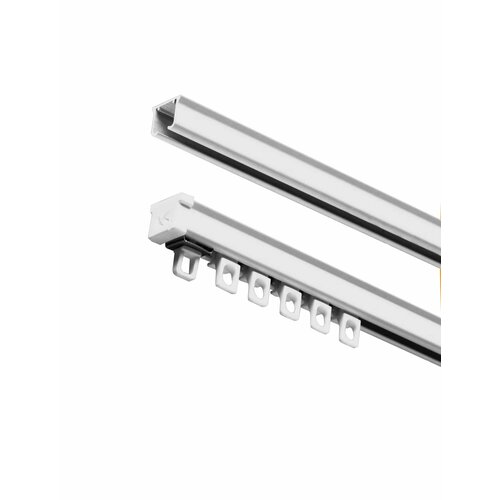 Профильный алюминиевый карниз для штор KS Forest 250см Цельный потолочный 4300₽