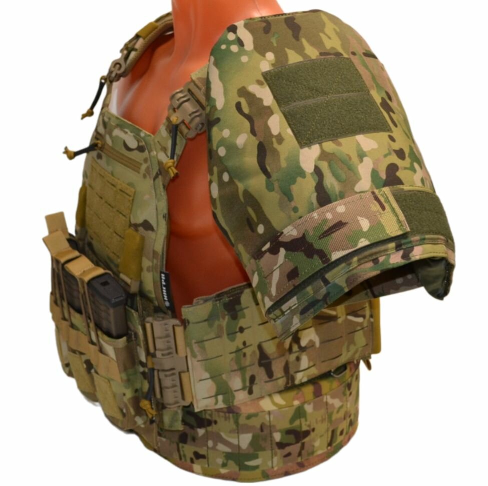 Наплечники противоосколочные мультикам (Арамид 18 слоев) (Воентурснар)