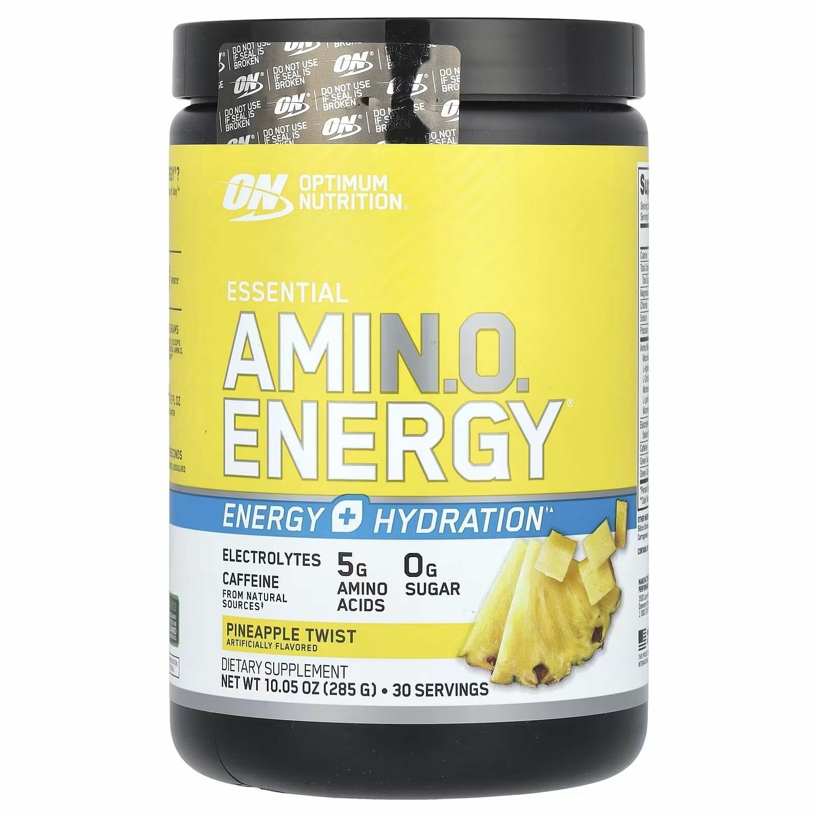 Комплекс аминокислот c электролитами Optimum Nutrition Essential Amino Energy Hydration 285 гр, Ананас