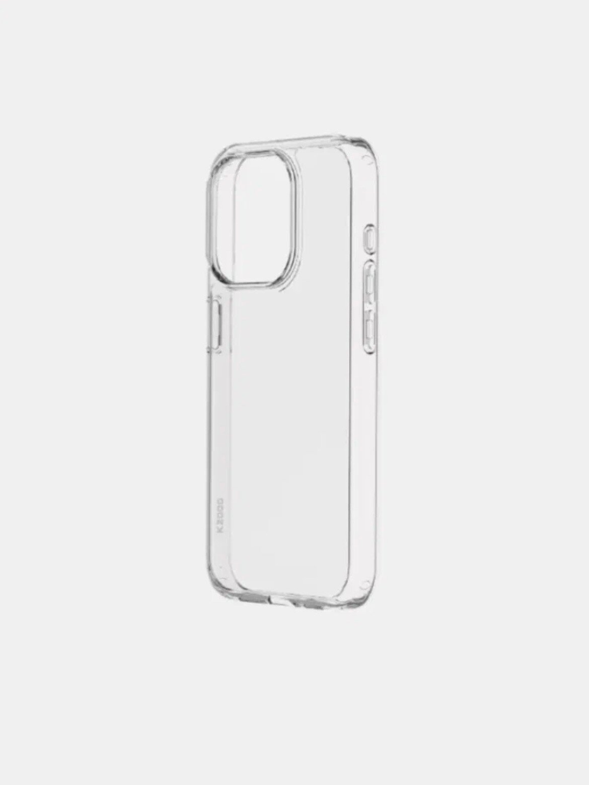 Чехол KZDOO, для iPhone 14 Pro, силикон и пластик, ударопрочный, прозрачный — фото 1