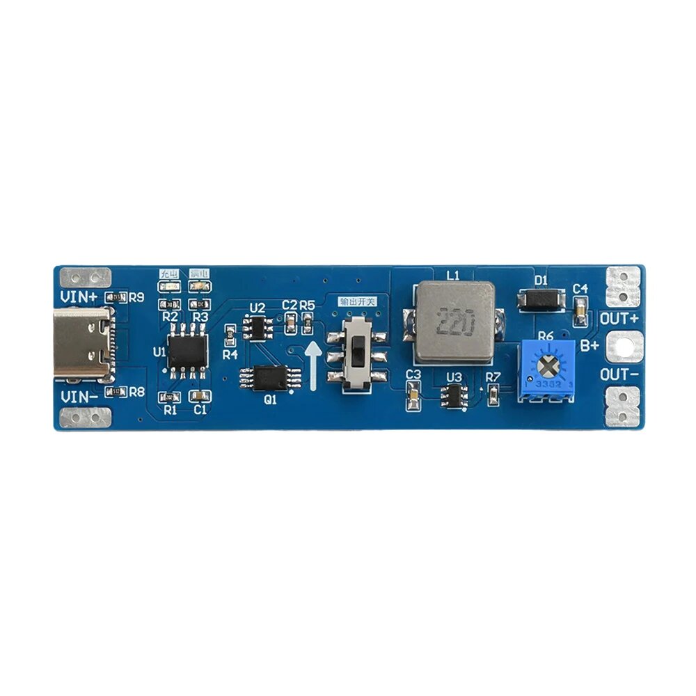 Модуль повышения напряжения Aideepen 18650 Only Module