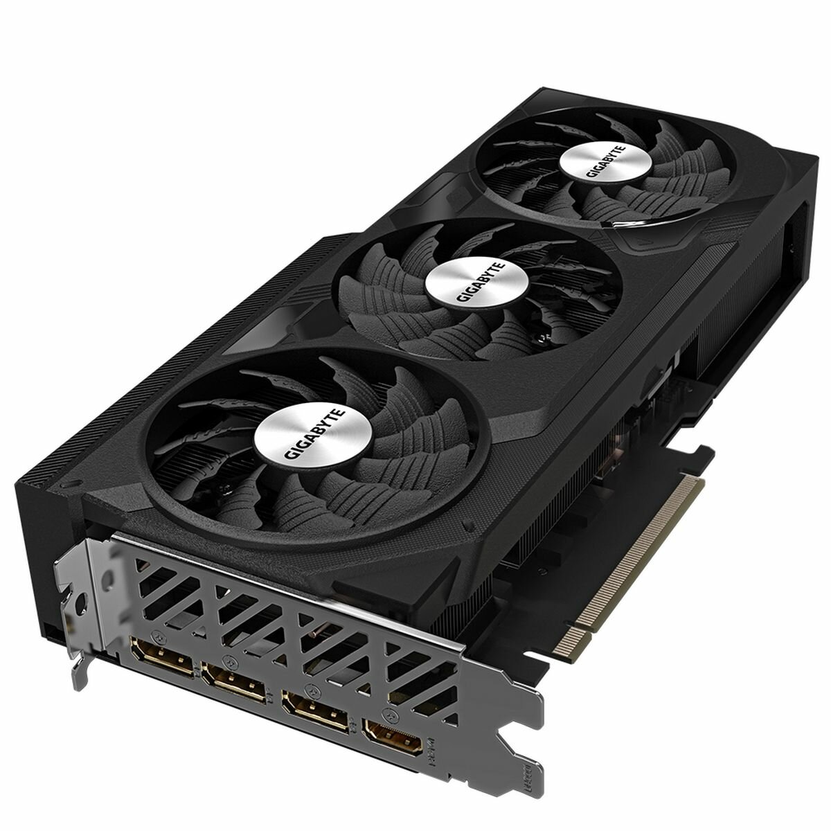 Видеокарта Gigabyte RTX4070 WINDFORCE OC V2 12GB GDDR6 192bit 3xDP HDMI 3FAN RTL — фото 1