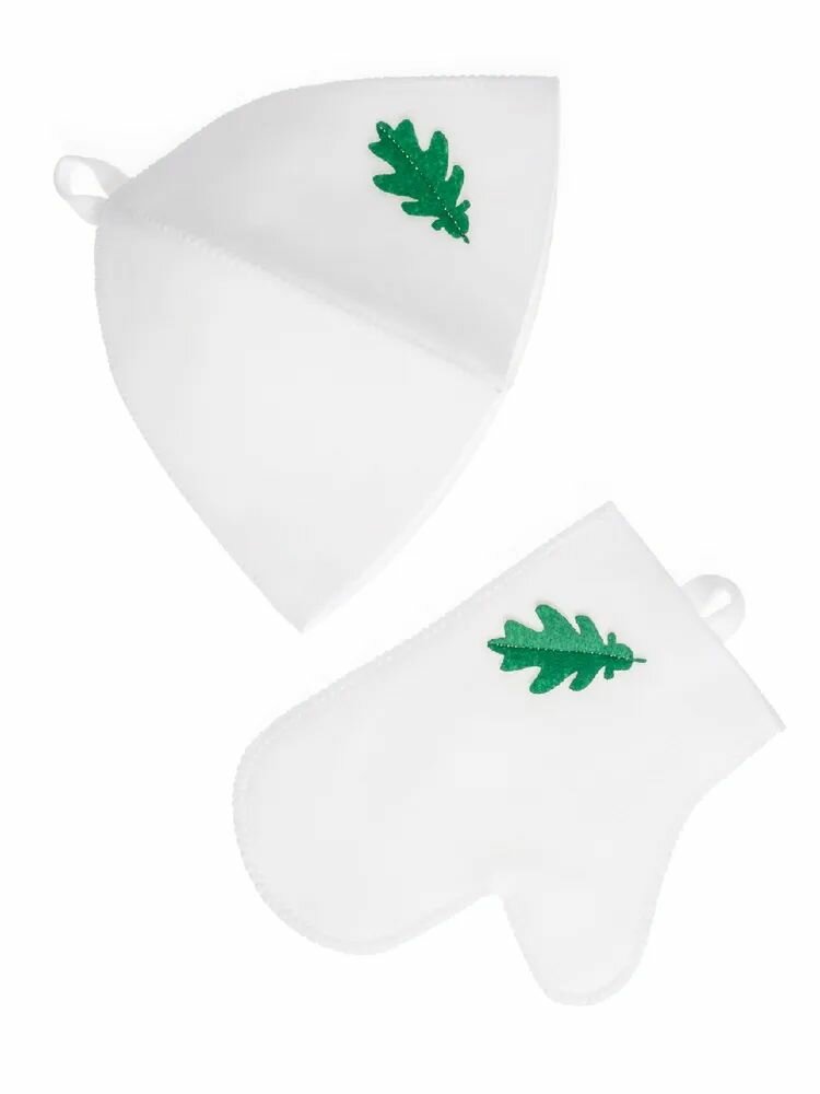 Набор для бани Союзпар шапка  руковица  коллекция Первое решение