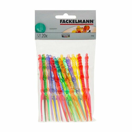 фото Вилочки для канапе fackelmann 20 шт, 11 см, пластик