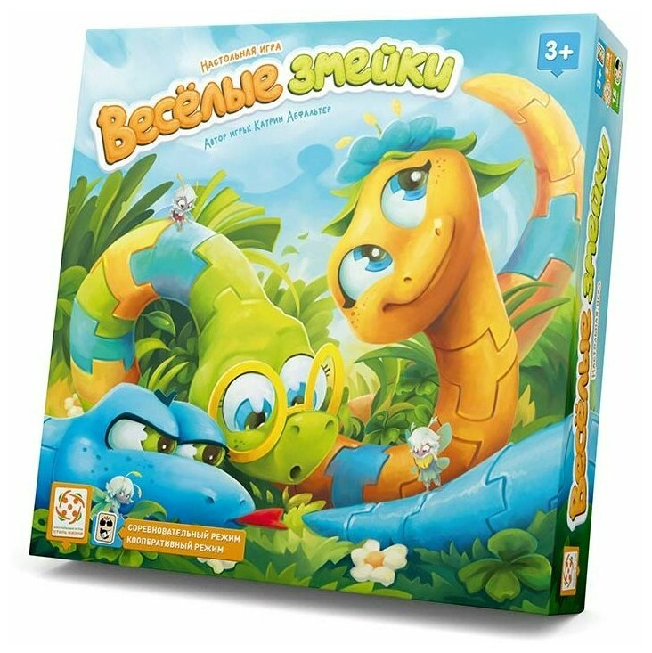 Настольная игра для детей Весёлые змейки