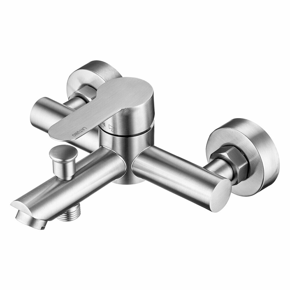 Смеситель для ванны LATUNO сатин