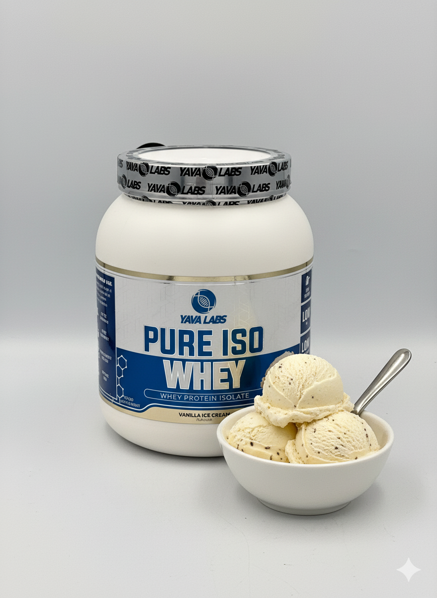 Yava Labs, Pure Iso Whey Protein, 1 кг, 33 порций, Ваниль Протеин — фото 1