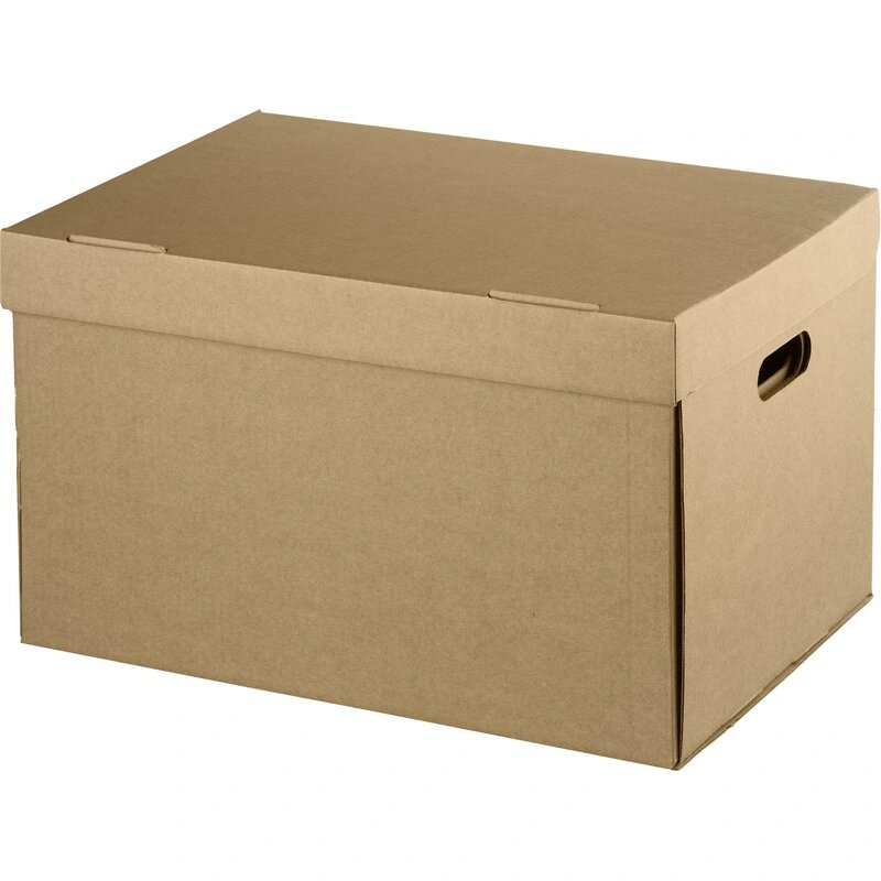 Короб архивный делопроизводство 480х325х295 Т24 уп 5 шт.