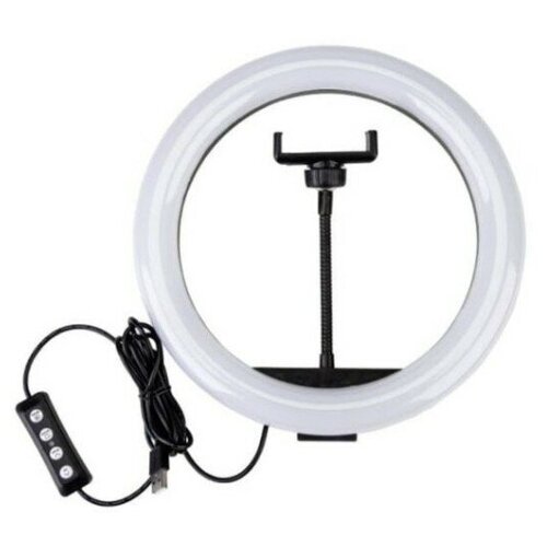 Кольцевая лампа цветная RGB LED с пультом на проводе 36см в коробке MJ36 White 229900₽