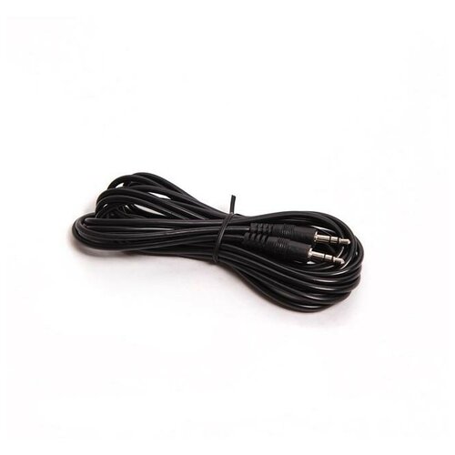 Кабель AUDIO сигнал 3,5 Дж - 3 RCA, 3 м, черный
