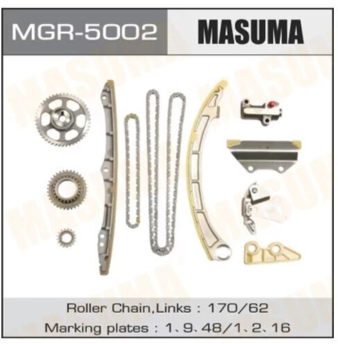 Комплект для замены цепи ГРМ MASUMA K20A K20Z2 MASUMA MGR5002