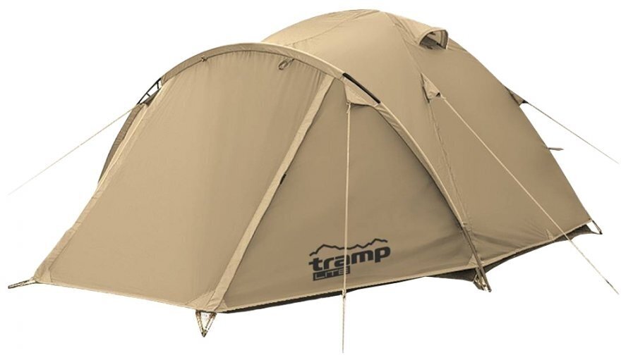 фото Tramp Lite палатка Camp 3 (песчаный)