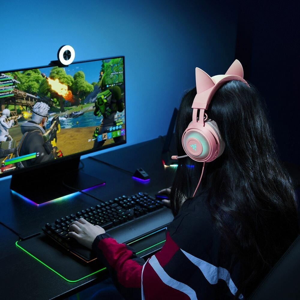 Беспроводные наушники Razer Kraken BT Kitty Edition, Quartz