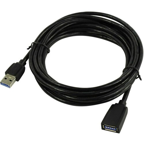 Кабель-удлинитель VENTION USB 3.0 AM/AF - 3 м. Black Edition