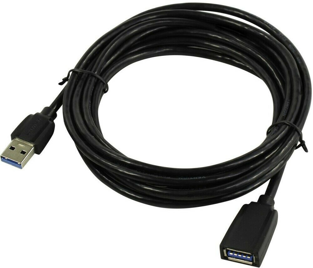 - Vention USB 3.0 AM/AF - 3 Black Edition