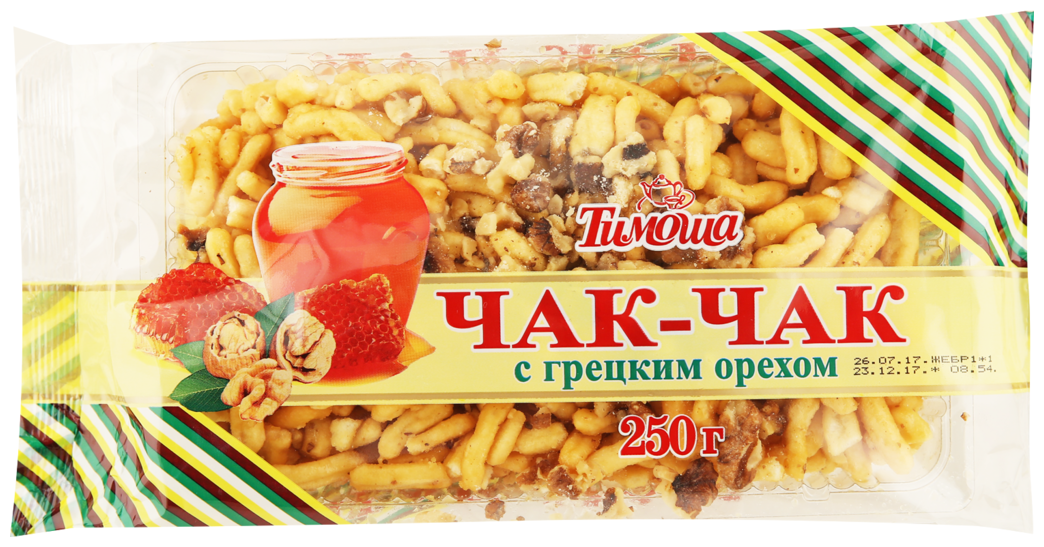 Чак-чак тимоша с грецким орехом, 250г