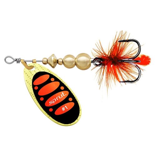 фото Блесна вращающаяся sprut caspia #1 gbko