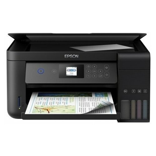 МФУ EPSON L4266A44-цвСНПЧUSBWiFi Картриджи 101-C13T03V14AC13T03V24AC13T03V44AC13T03V34A 4467100₽