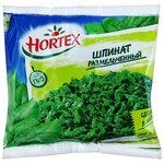 HORTEX Замороженный шпинат размельченный, 400 г - изображение