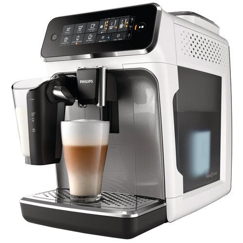 Кофемашина Philips EP3243/50 LatteGo Premium чёрный/белый